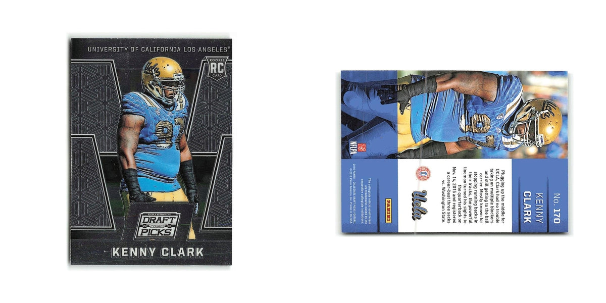 Kenny Clark Rookie 2016 Panini Prizm Collegiate Draft Picks #170 UCLA Bruins NM