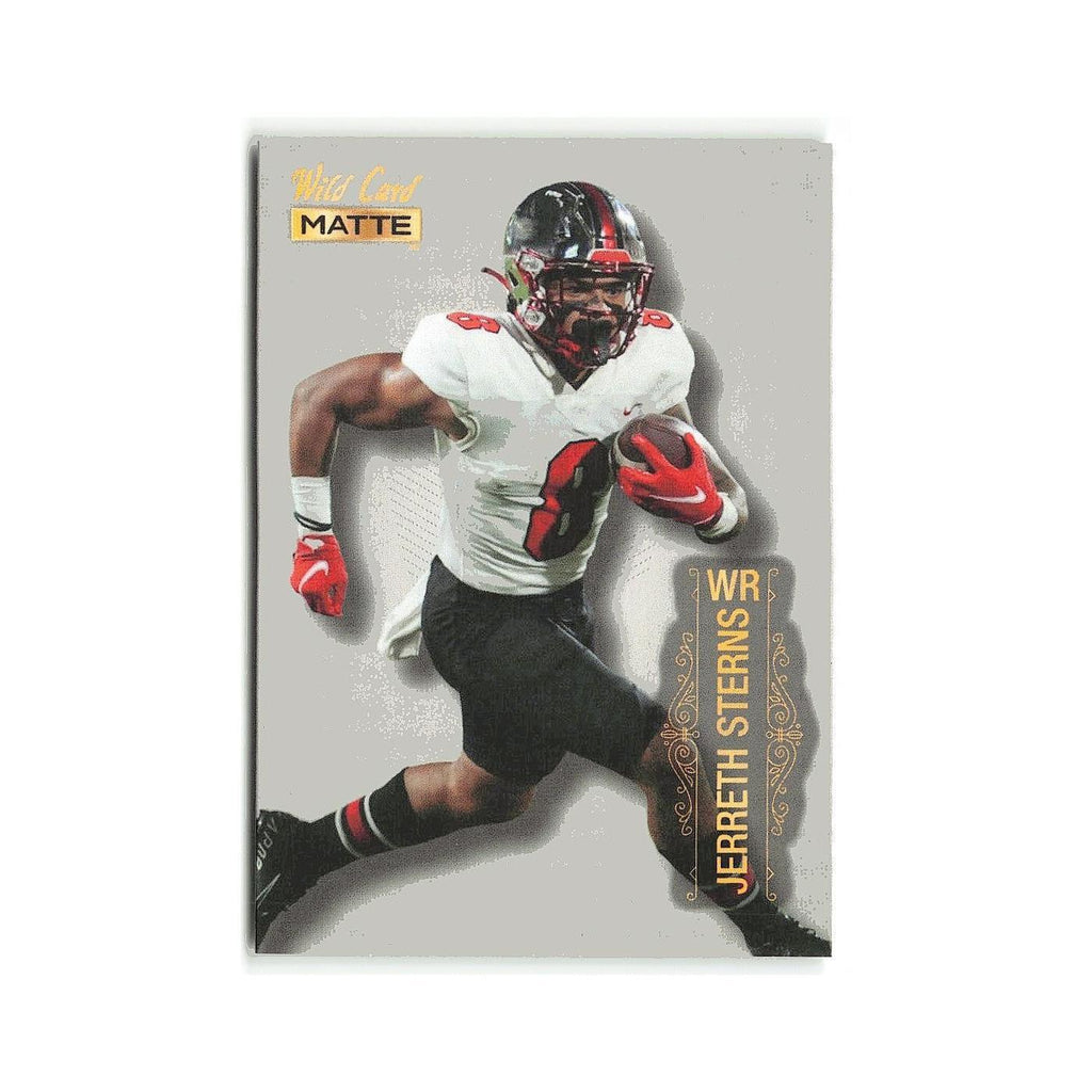 Jerreth Sterns 2022 Wild Card Matte #MB-62 Western Kentucky Hilltoppers NM