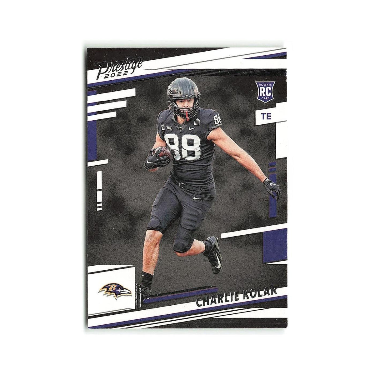 Charlie Kolar Rookie 2022 Panini Prestige #382 Baltimore Ravens Football Card NM