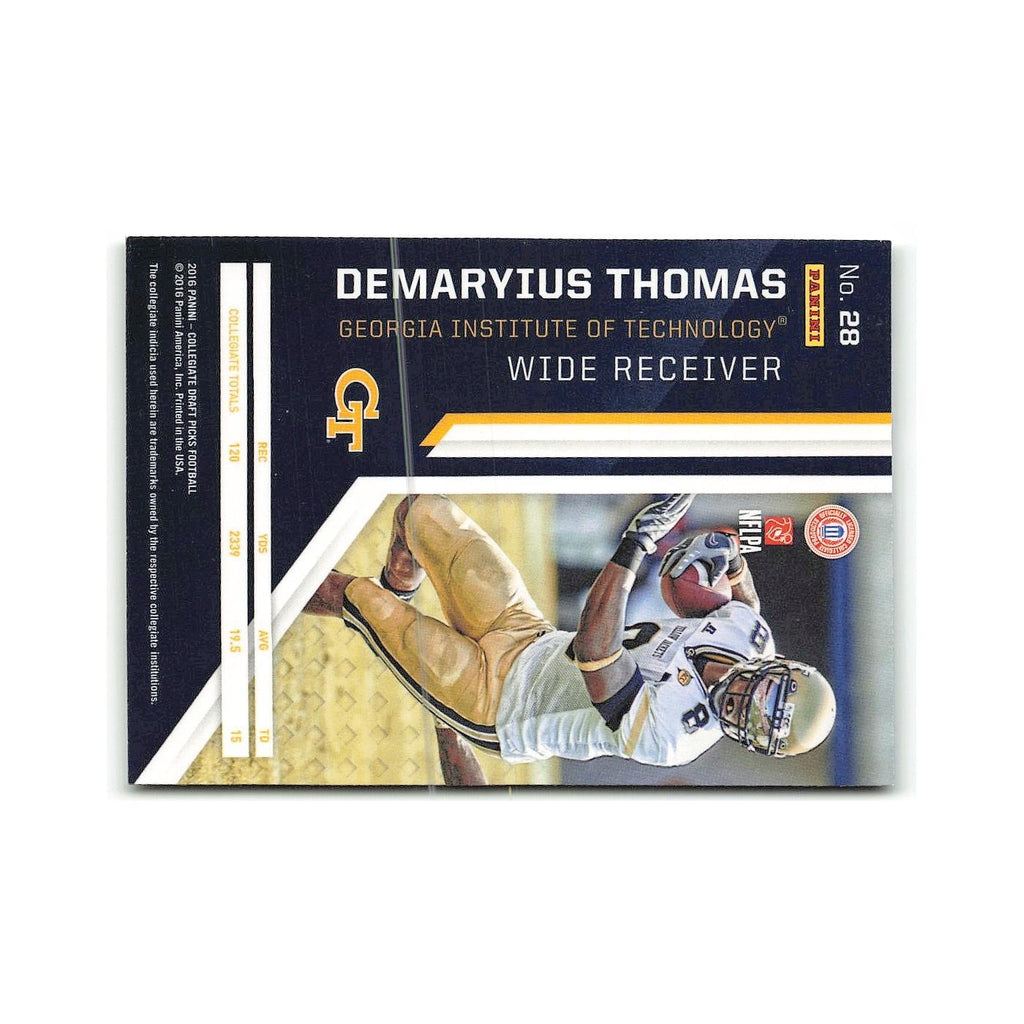 Demaryius Thomas 2016 Panini Prizm Collegiate Draft Picks #28 NM