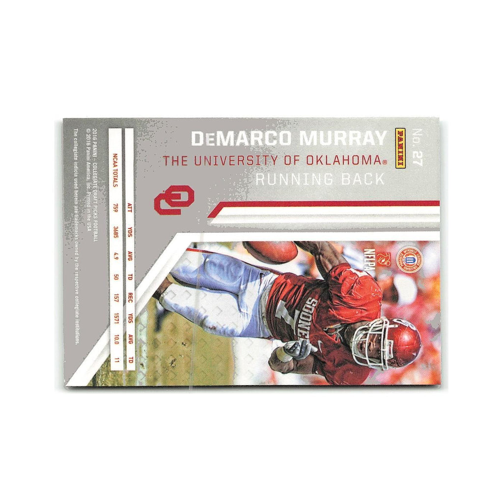 DeMarco Murray 2016 Panini Prizm Collegiate Draft Picks #27 Oklahoma Sooners NM
