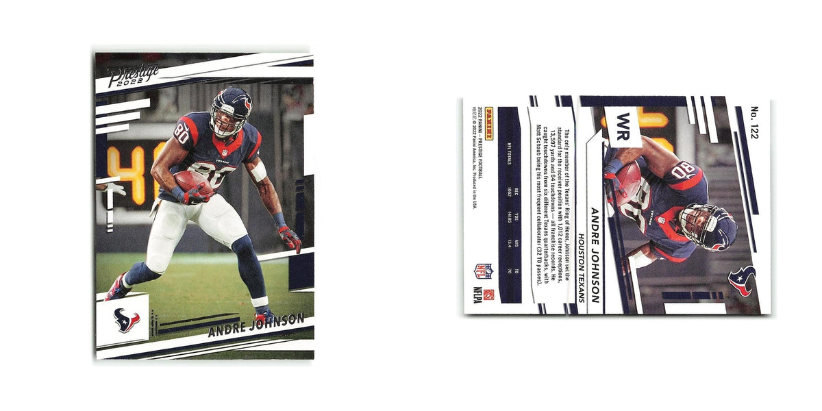 Andre Johnson 2022 Panini Prestige #122 Houston Texans Football Card NM