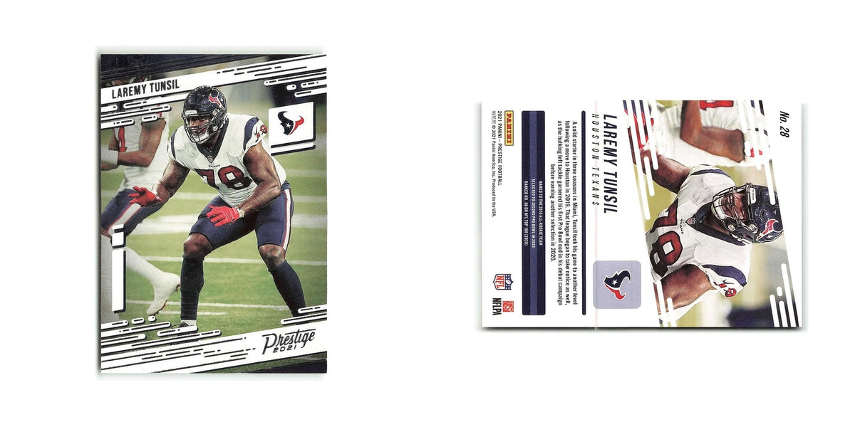 Laremy Tunsil 2021 Panini Prestige #28 Houston Texans Football Card NM