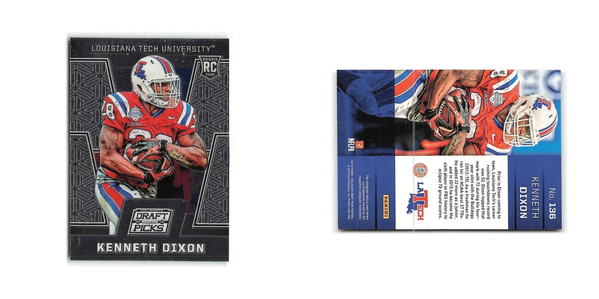 Kenneth Dixon Rookie 2016 Panini Prizm Collegiate Draft Picks #136 NM
