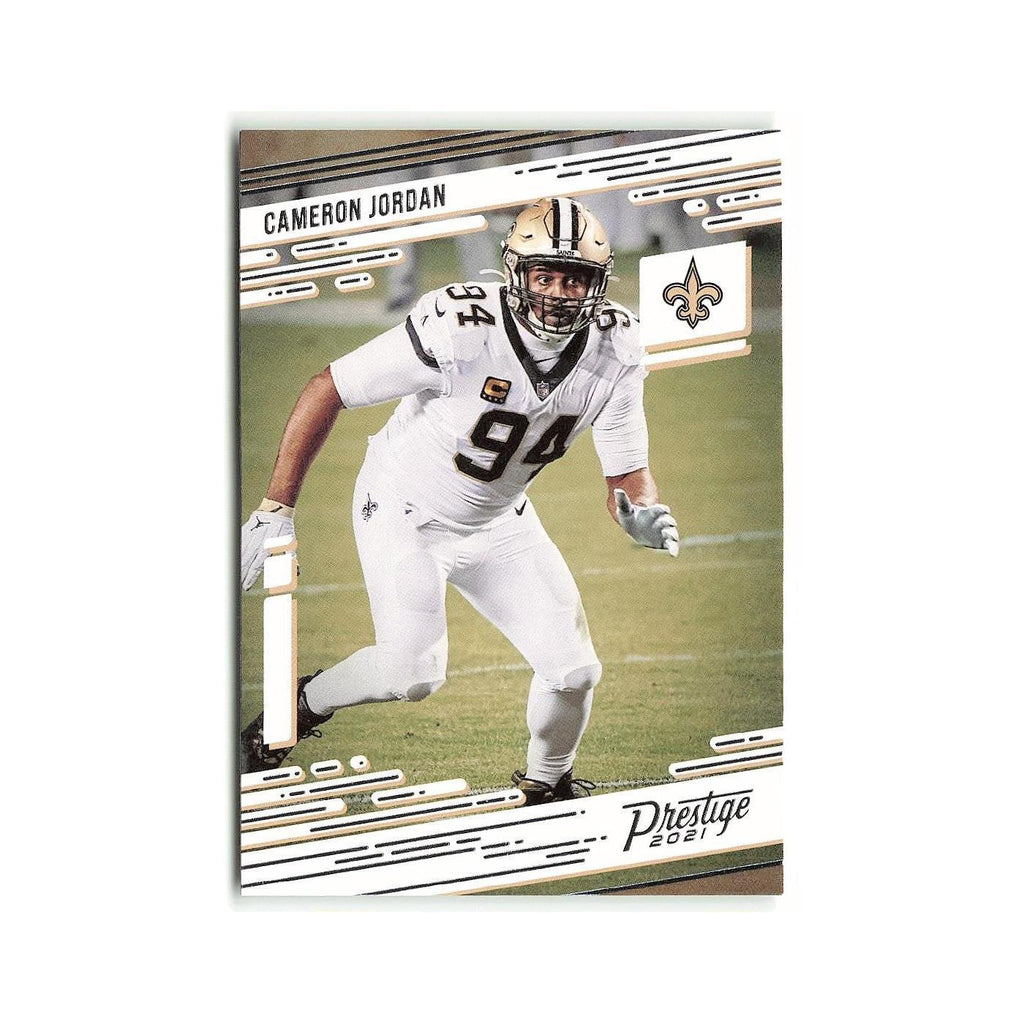 Cameron Jordan 2021 Panini Prestige #136 New Orleans Saints Football Card NM