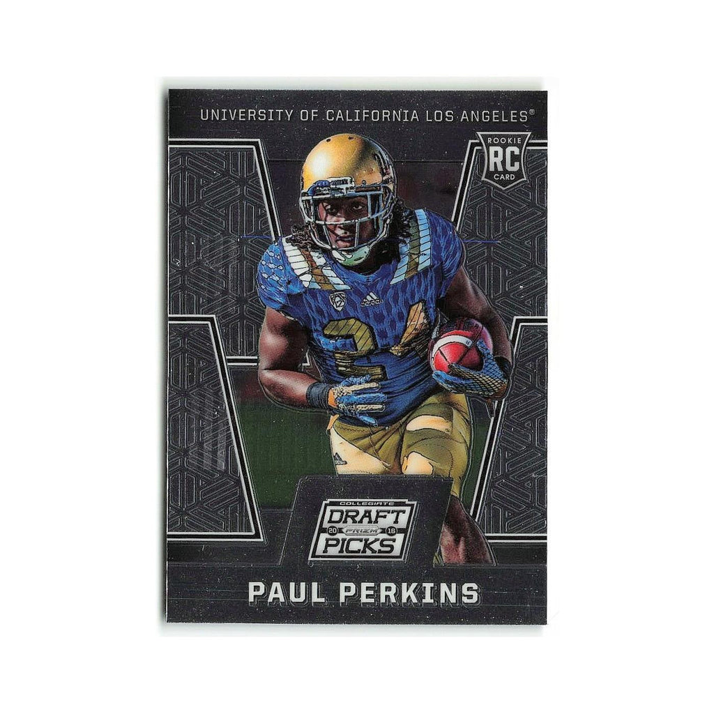 Paul Perkins Rookie 2016 Panini Prizm Collegiate Draft Picks #117 UCLA Bruins NM