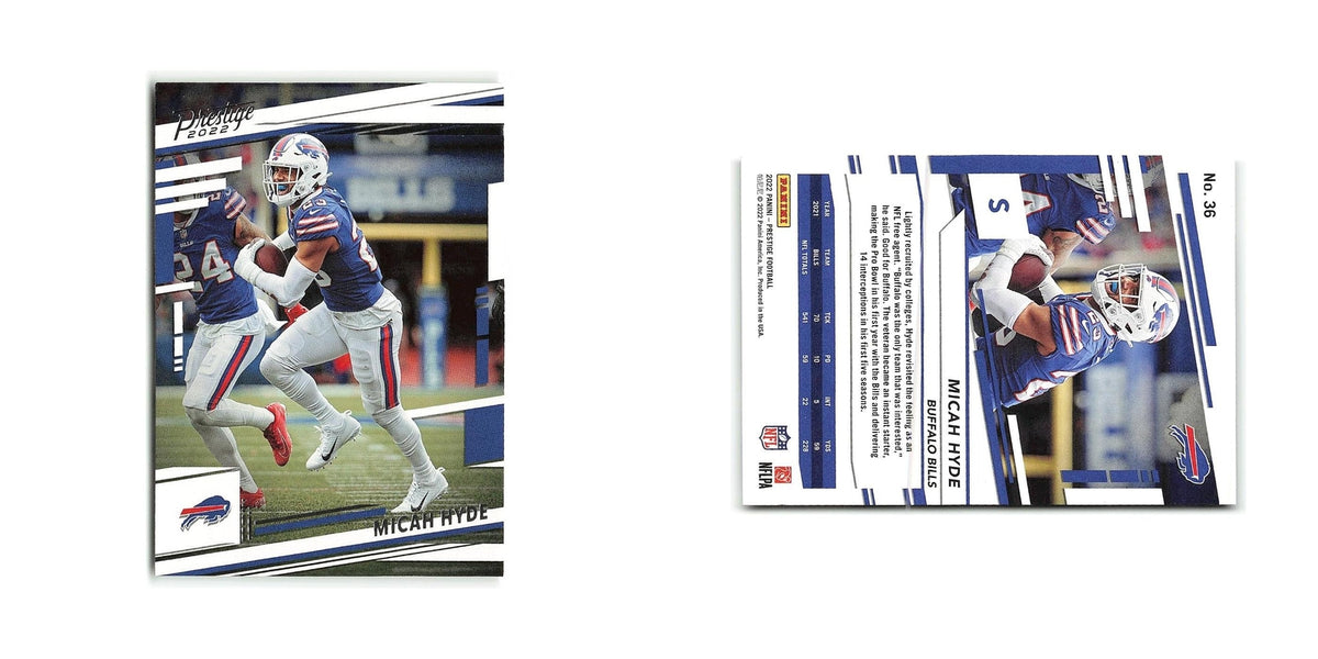 Micah Hyde 2022 Panini Prestige #36 Buffalo Bills Football Card NM