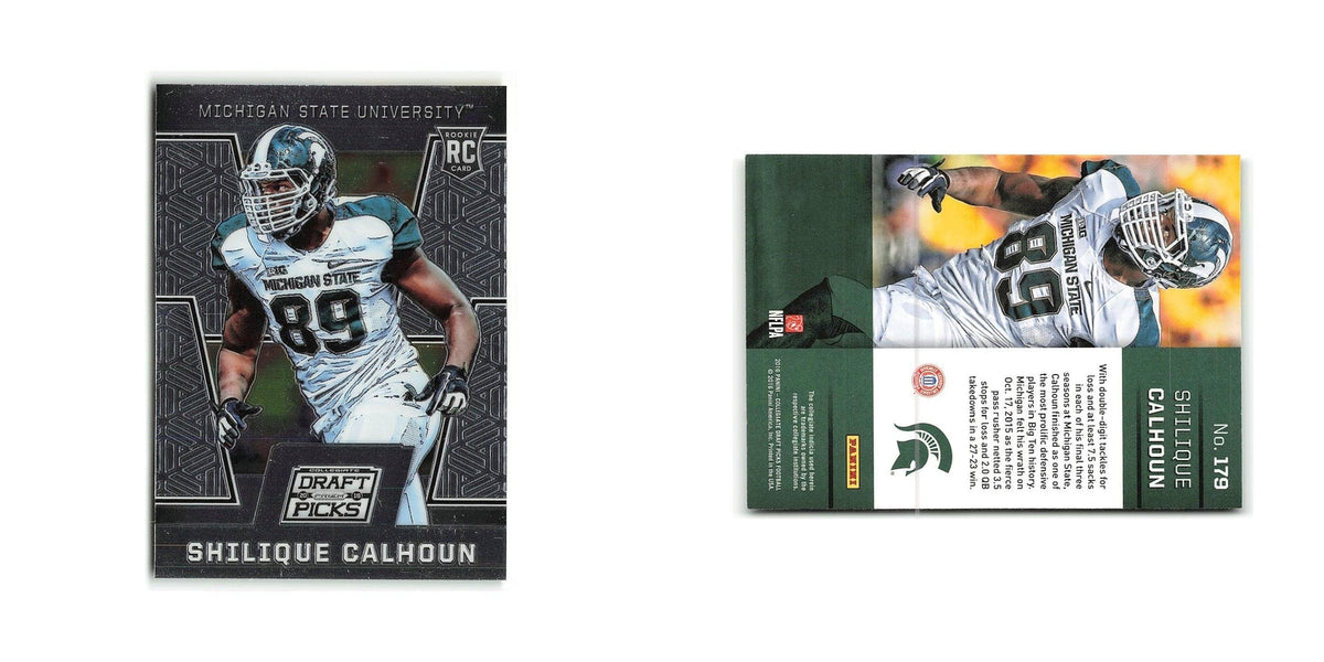 Shilique Calhoun Rookie 2016 Panini Prizm Collegiate Draft Picks #179 NM