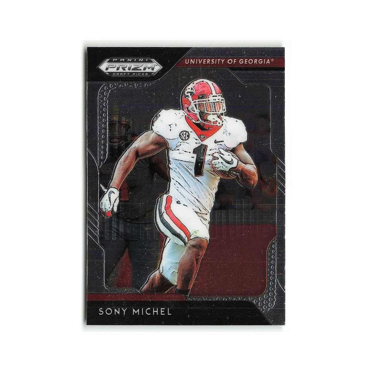 Sony Michel 2019 Panini Prizm Collegiate Draft Picks #88 Georgia Bulldogs NM