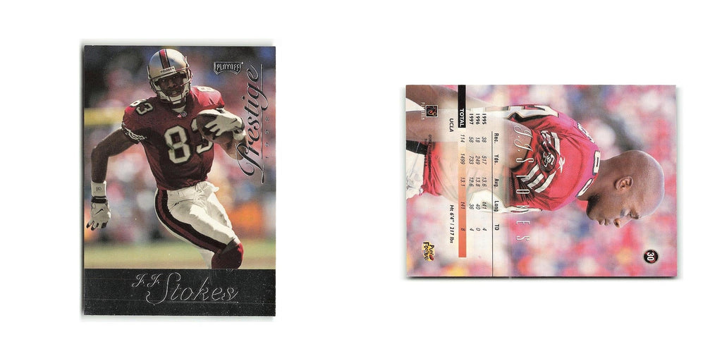 Wesley Walls 1998 Playoff Prestige #130 Carolina Panthers Football Card NM