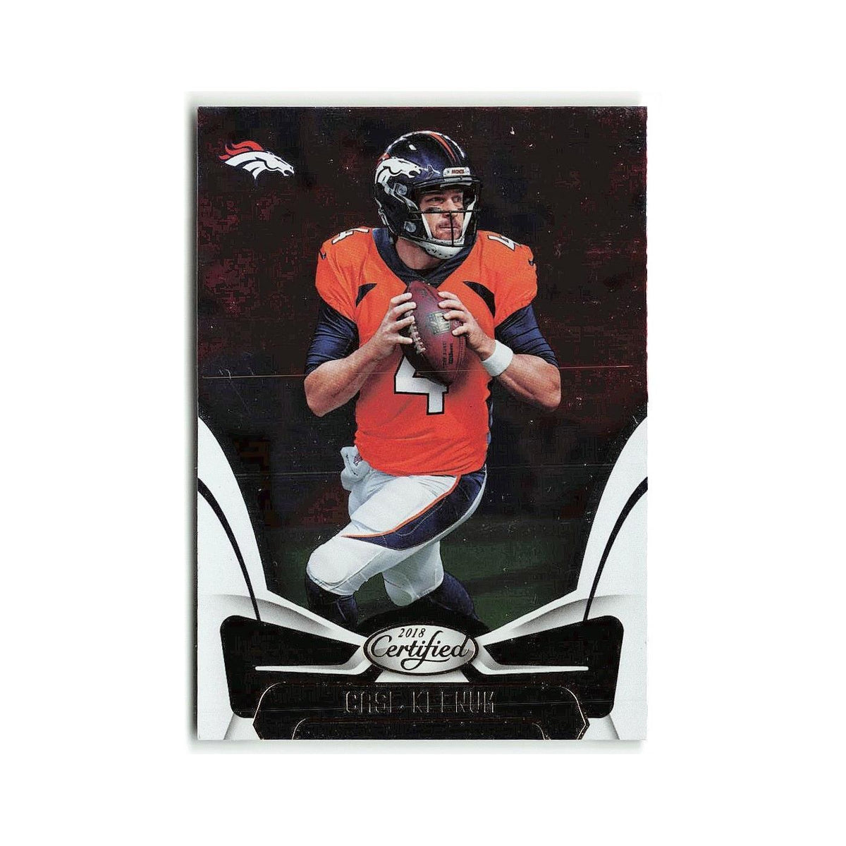 Case Keenum 2018 Panini Certified #13 Denver Broncos Football Card NM