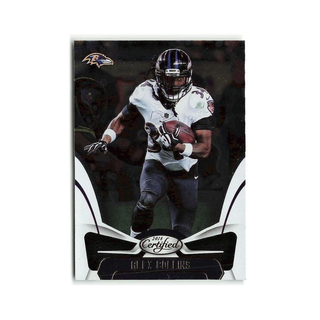 Alex Collins 2018 Panini Certified #76 Baltimore Ravens Football Card NM