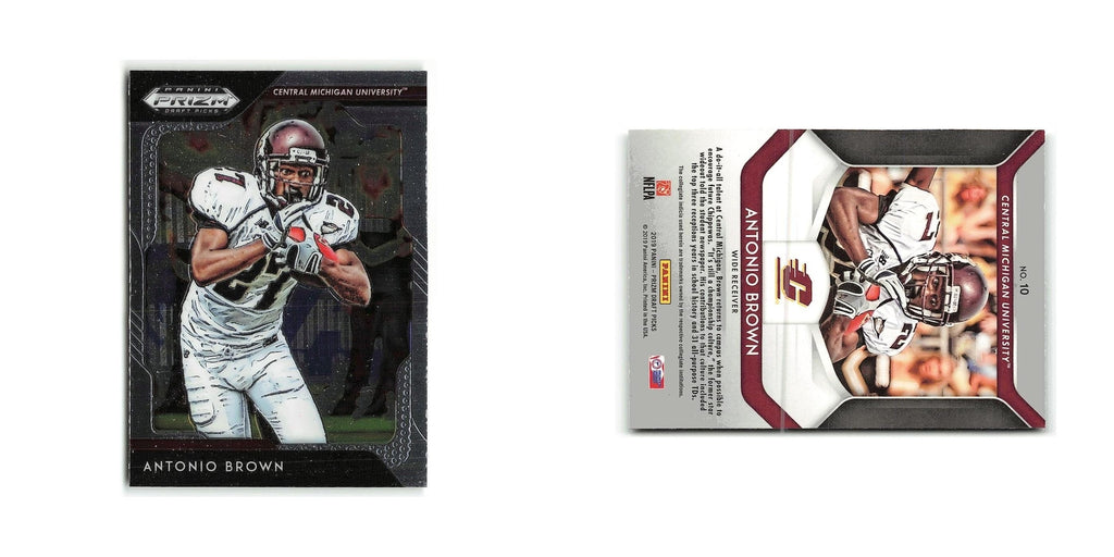 Antonio Brown 2019 Panini Prizm Collegiate Draft Picks #10 NM