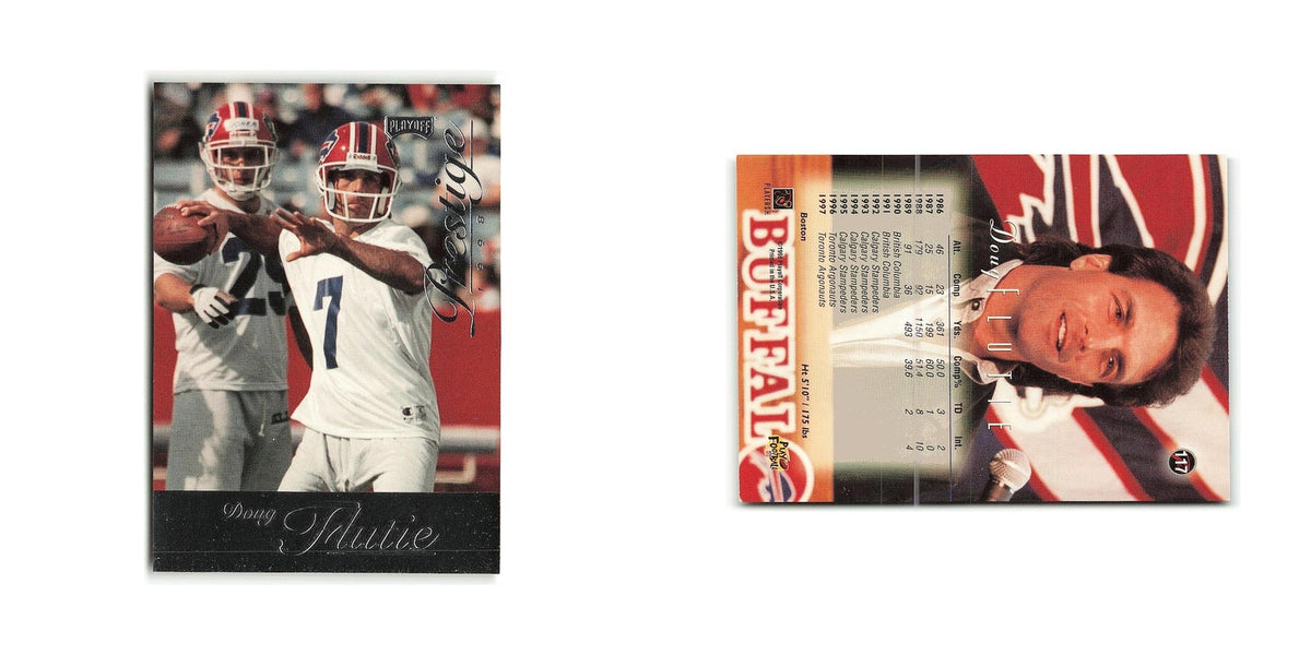 Doug Flutie 1998 Playoff Prestige #117 Buffalo Bills Football Card NM