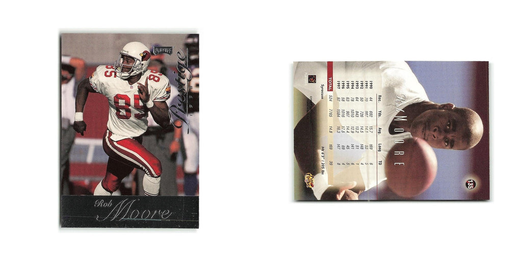Rob Moore 1998 Playoff Prestige #135 Arizona Cardinals Football Card NM