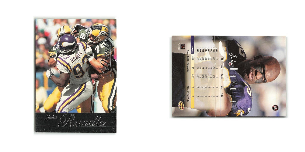 John Randle 1998 Playoff Prestige #48 Minnesota Vikings Football Card NM