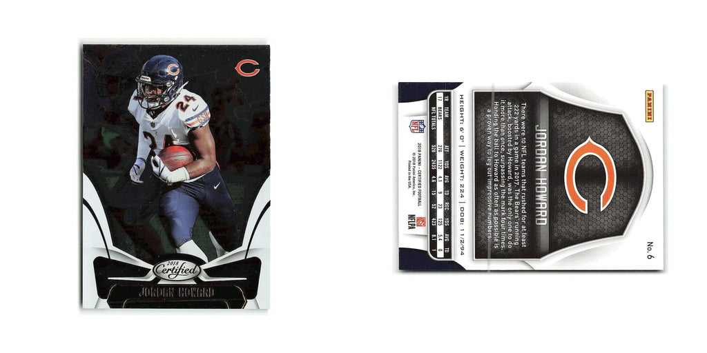 Jordan Howard 2018 Panini Certified #6 Chicago Bears Football Card NM