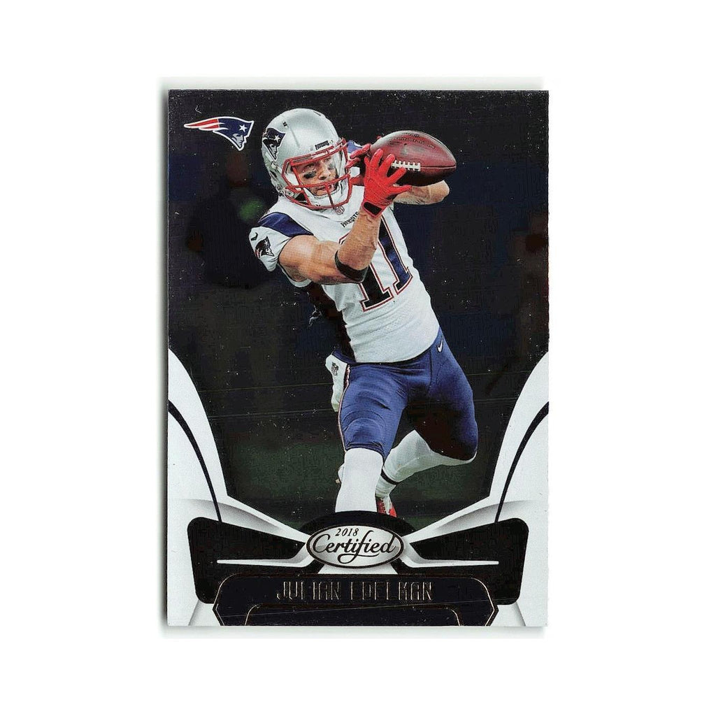 Julian Edelman 2018 Panini Certified #66 New England Patriots Football Card NM