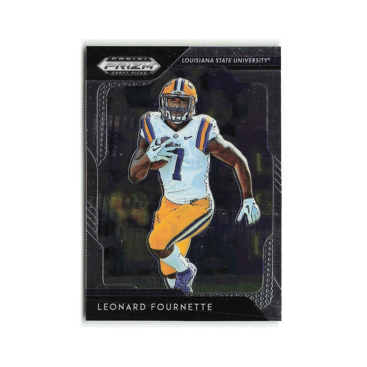 Leonard Fournette 2019 Panini Prizm Collegiate Draft Picks #61 LSU Tigers NM