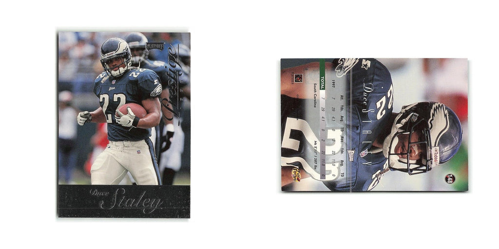 Duce Staley 1998 Playoff Prestige #148 Philadelphia Eagles Football Card NM
