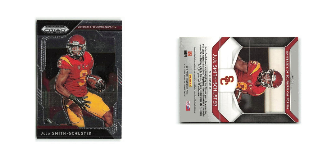 JuJu Smith-Schuster 2019 Panini Prizm Collegiate Draft Picks #55 USC Trojans NM