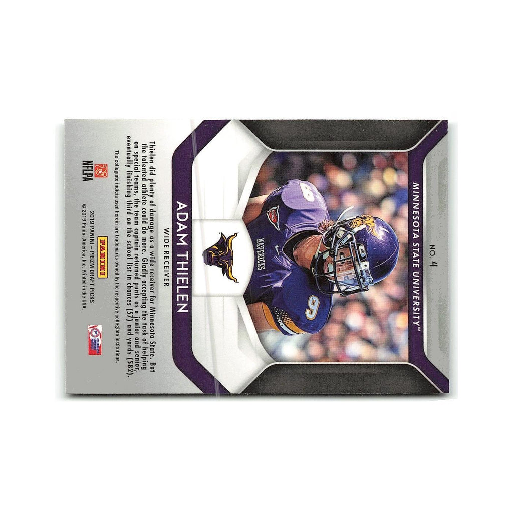 Adam Thielen 2019 Panini Prizm Collegiate Draft Picks #4 NM