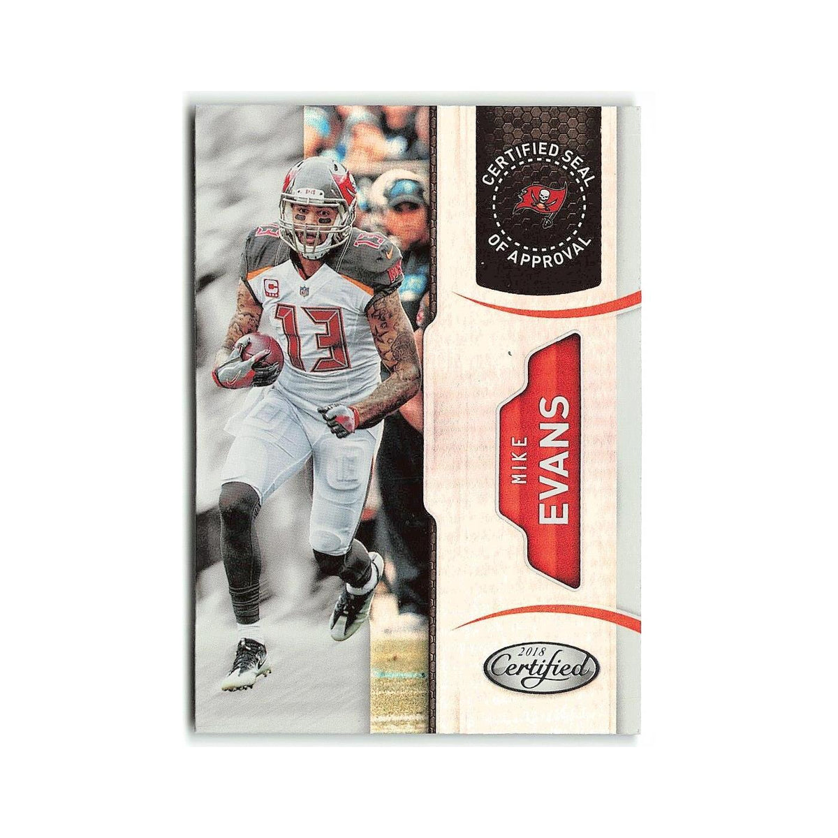 Mike Evans 2018 Panini Certified Seal of Approval #30 Tampa Bay Buccaneers NM