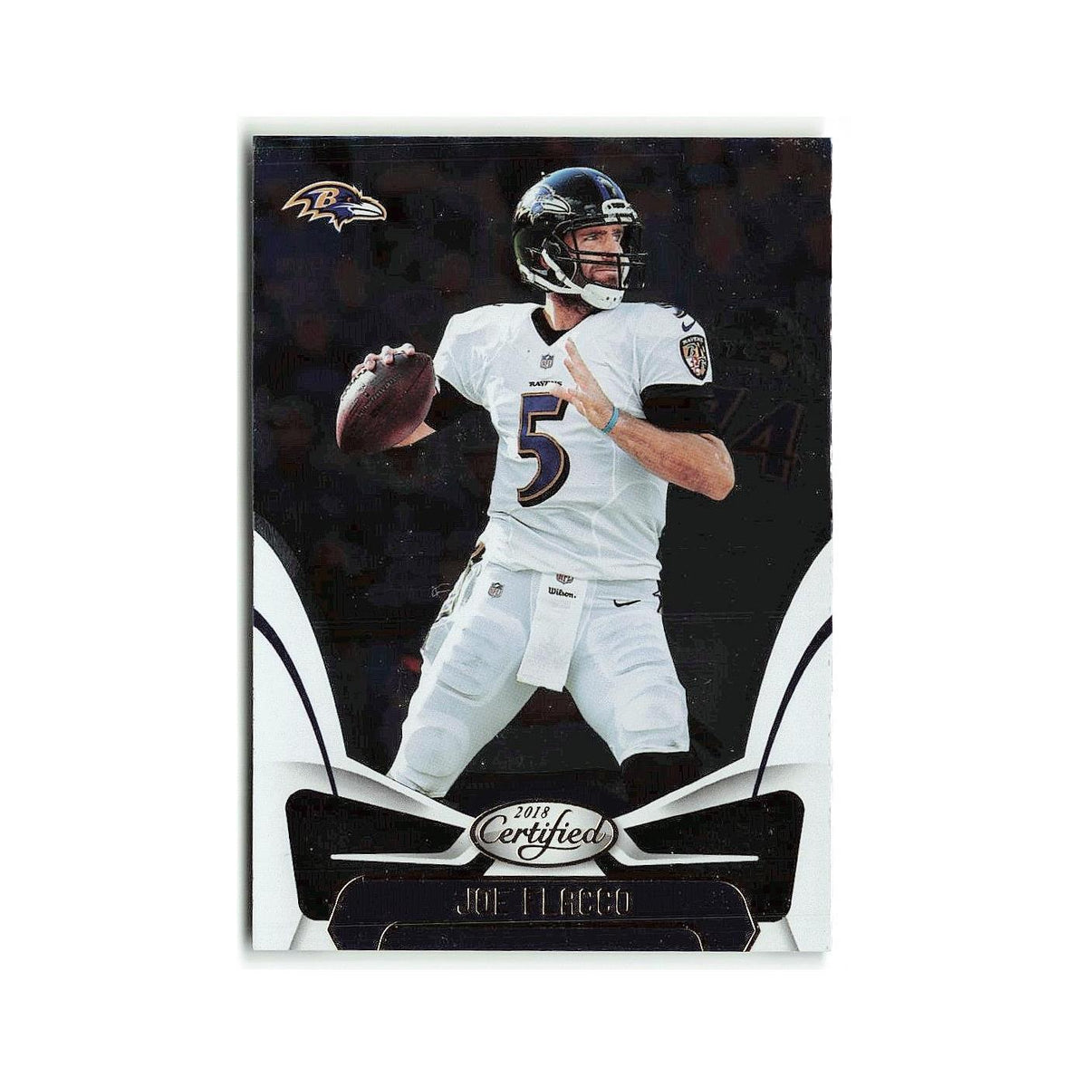 Joe Flacco 2018 Panini Certified #74 Baltimore Ravens Football Card NM