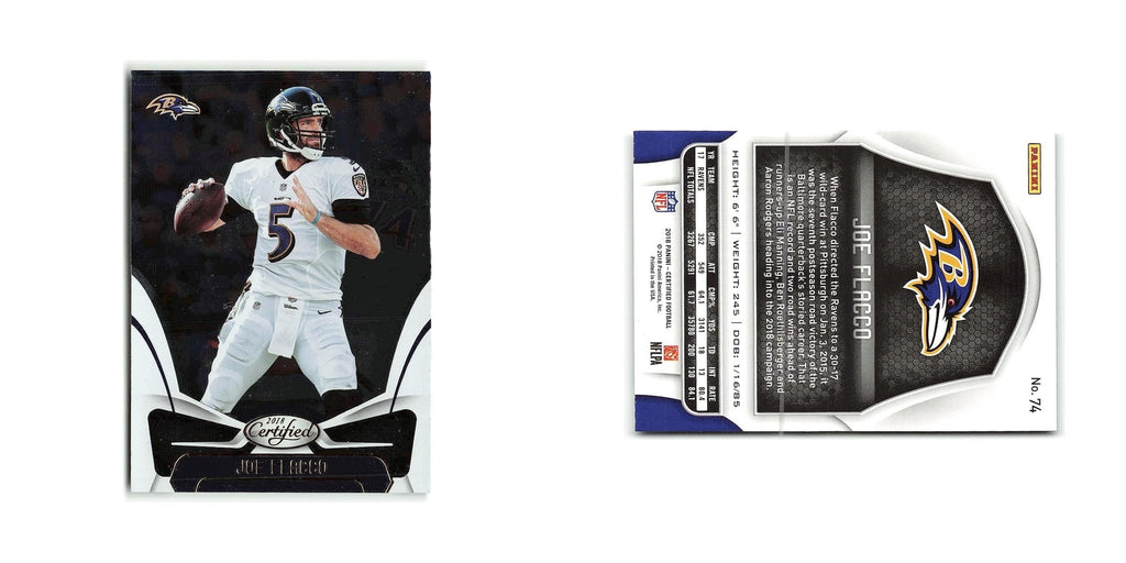 Joe Flacco 2018 Panini Certified #74 Baltimore Ravens Football Card NM