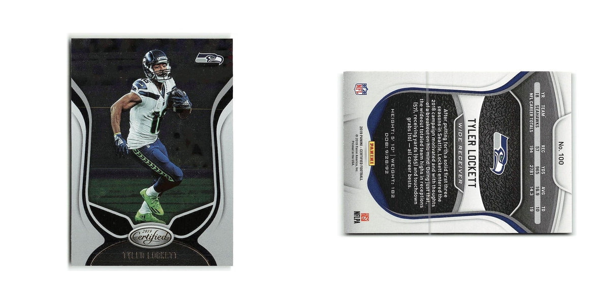 Tyler Lockett 2019 Panini Certified #100 Seattle Seahawks Football Card NM