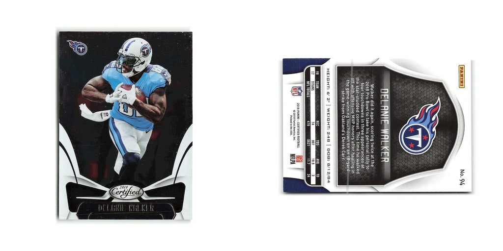 Delanie Walker 2018 Panini Certified #94 Tennessee Titans Football Card NM