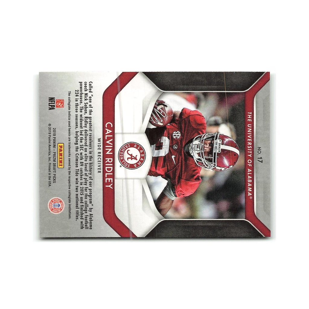 Calvin Ridley 2019 Panini Prizm Collegiate Draft Picks #17 NM