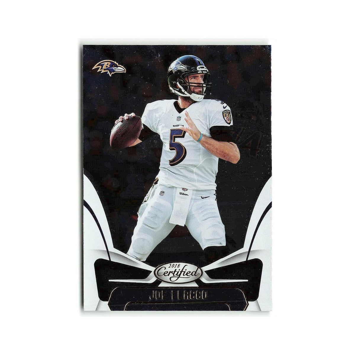 Joe Flacco 2018 Panini Certified #74 Baltimore Ravens Football Card NM