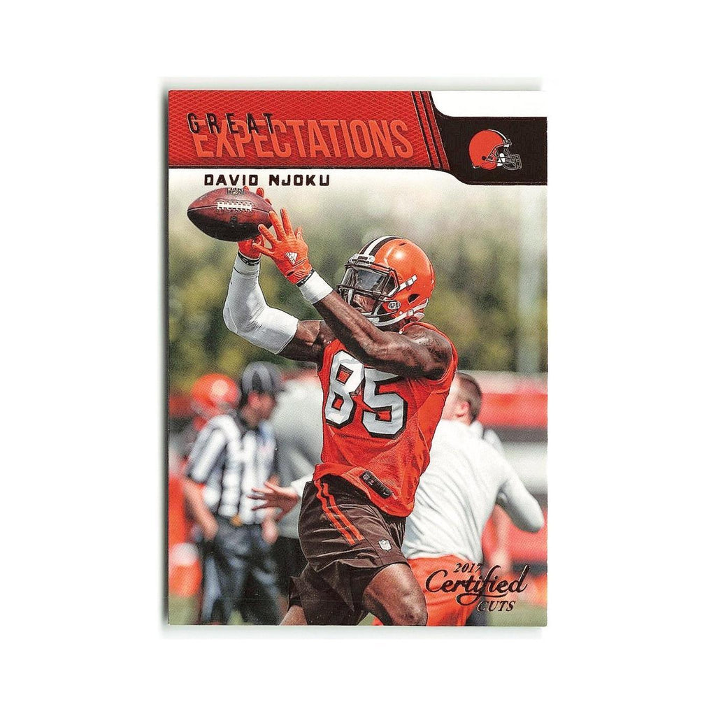 David Njoku 2017 Panini  Certified Cuts Great Expectations #12 Browns NM