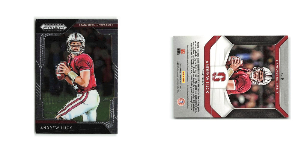 Andrew Luck 2019 Panini Prizm Collegiate Draft Picks #9 Stanford Cardinal NM