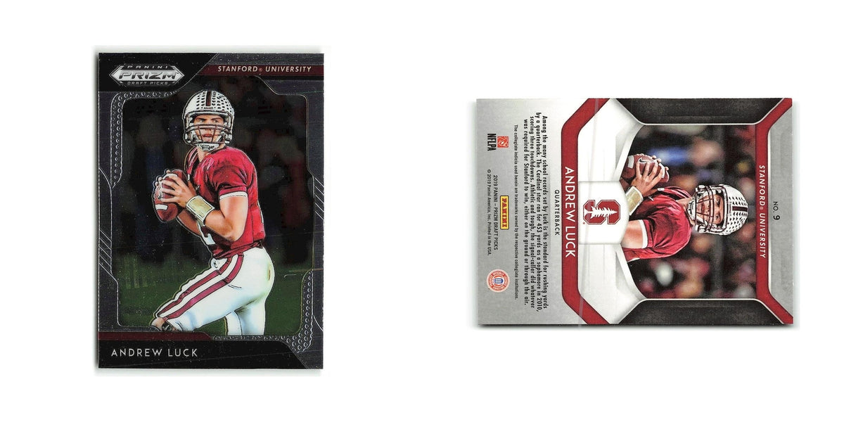 Andrew Luck 2019 Panini Prizm Collegiate Draft Picks #9 Stanford Cardinal NM
