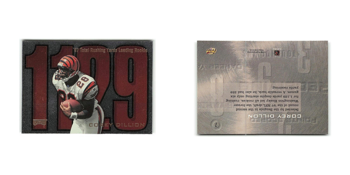 Corey Dillon 1998 Playoff Prestige #7 Cincinnati Bengals Football Card NM