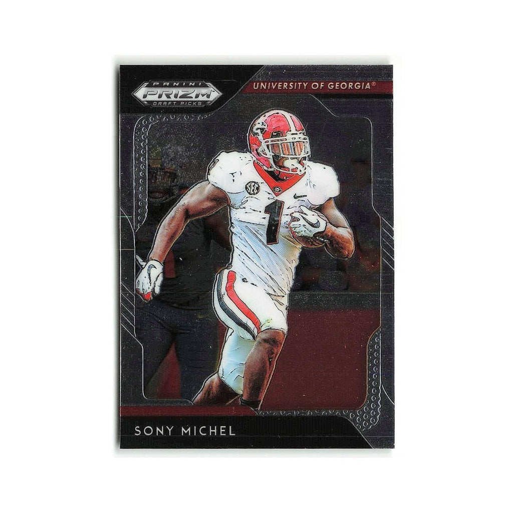 Sony Michel 2019 Panini Prizm Collegiate Draft Picks #88 Georgia Bulldogs NM