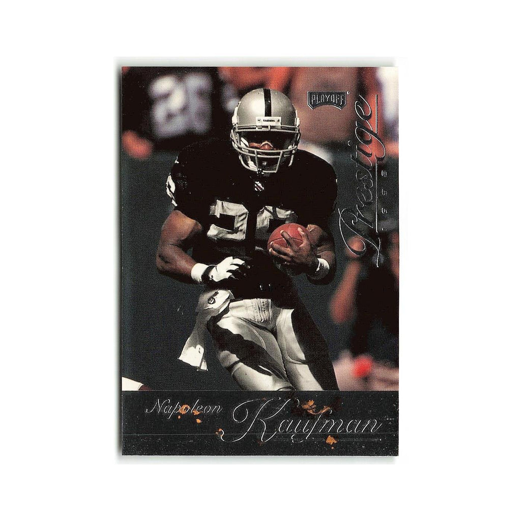 Napoleon Kaufman 1998 Playoff Prestige #142 Oakland Raiders Football Card NM