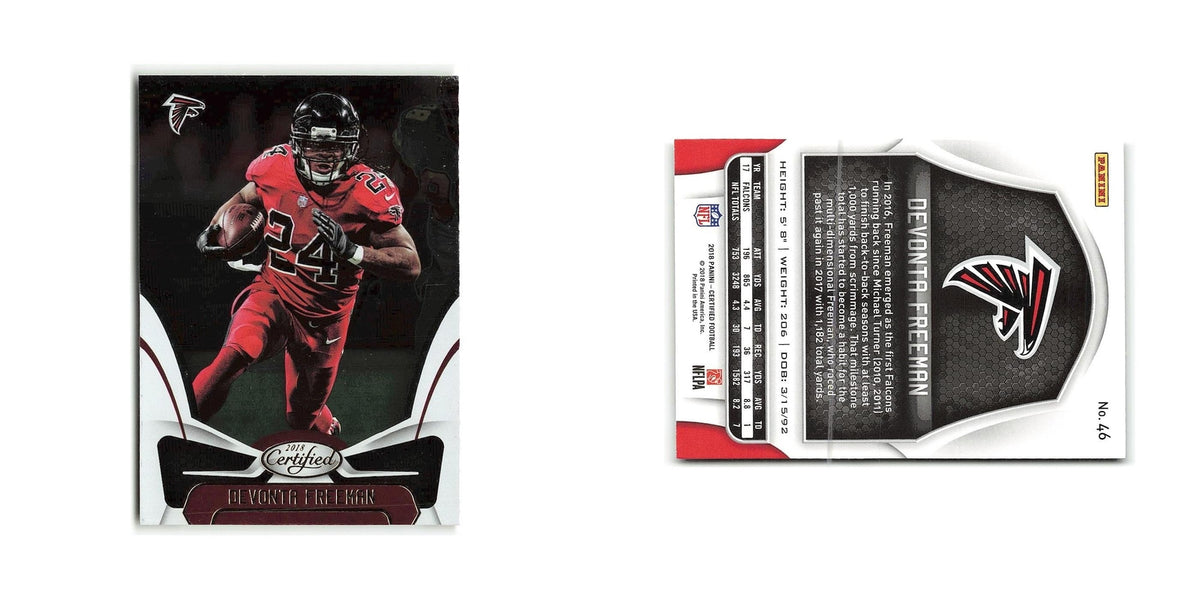 Devonta Freeman 2018 Panini Certified #46 Atlanta Falcons Football Card NM