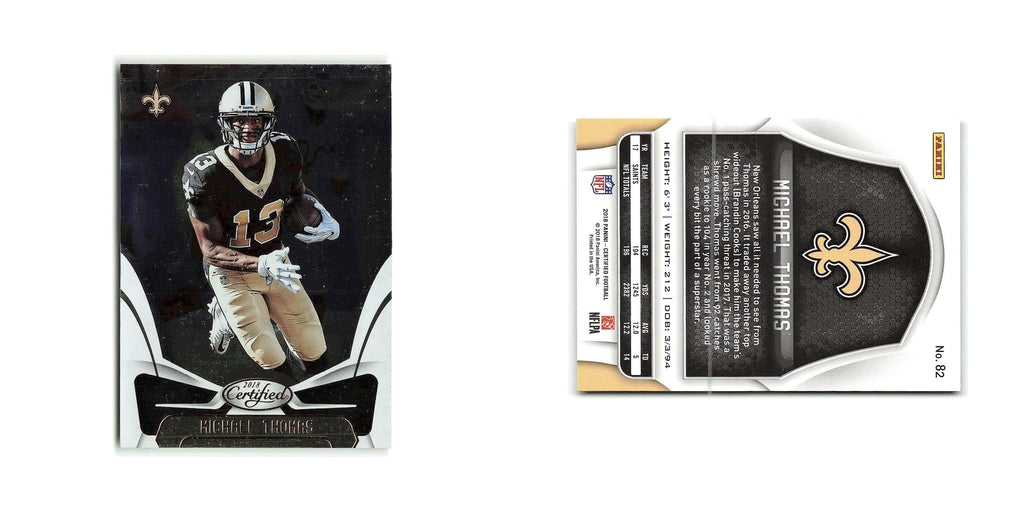 Michael Thomas 2018 Panini Certified #82 New Orleans Saints Football Card NM