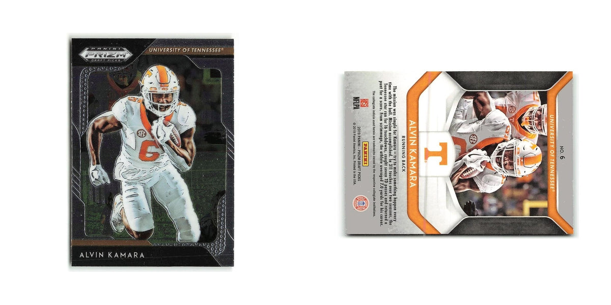 Alvin Kamara 2019 Panini Prizm Collegiate Draft Picks #6 Tennessee Volunteers NM