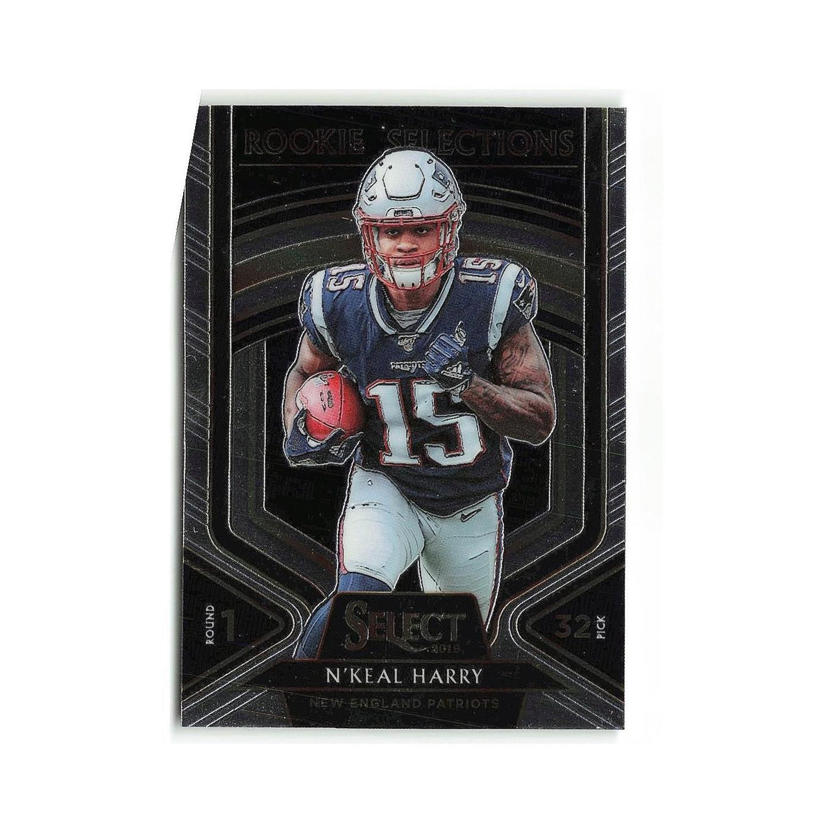 N'Keal Harry 2019 Panini Select #7 New England Patriots Football Card NM