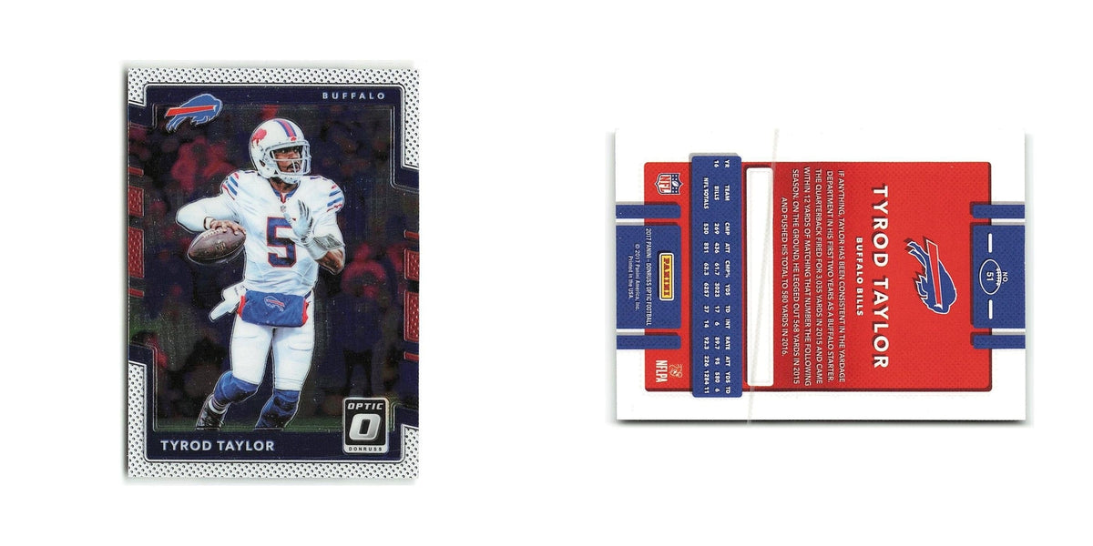 Tyrod Taylor 2017 Donruss Optic #51 Buffalo Bills Football Card NM