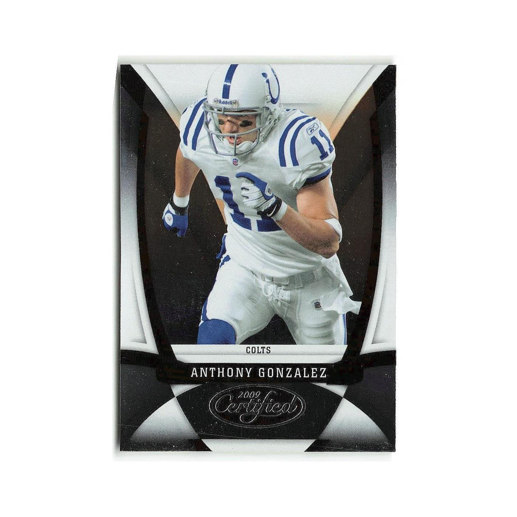 Anthony Gonzalez 2009 Donruss Certified #53 Indianapolis Colts Football Card NM