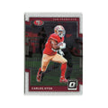 Carlos Hyde 2017 Donruss Optic #42 San Francisco 49ers Football Card NM