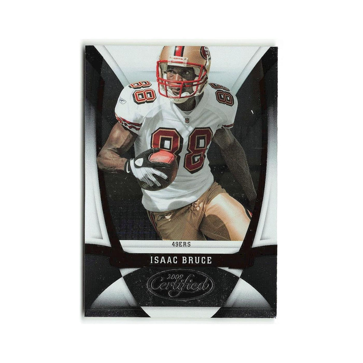 Isaac Bruce 2009 Donruss Certified #105 San Francisco 49ers Football Card NM
