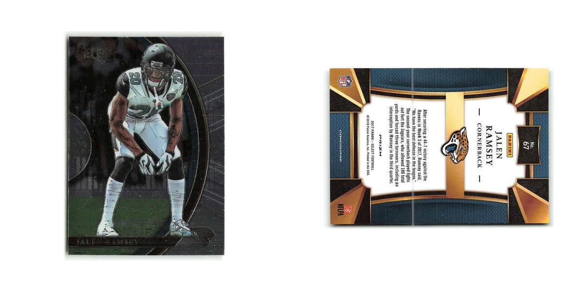 Jalen Ramsey 2017 Panini Select #67 Jacksonville Jaguars Football Card NM