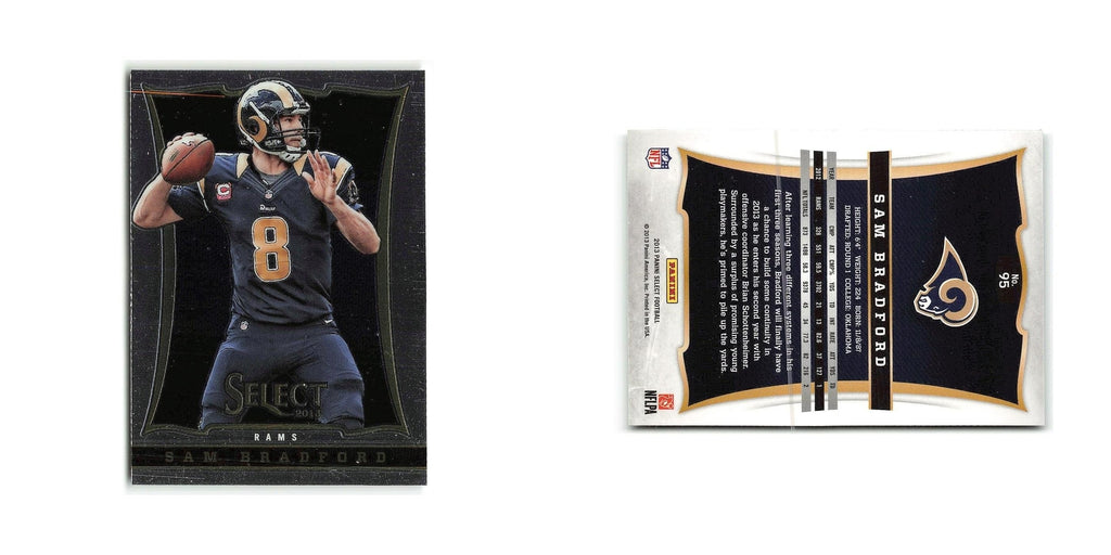 Sam Bradford 2013 Panini Select #95 St. Louis Rams Football Card NM