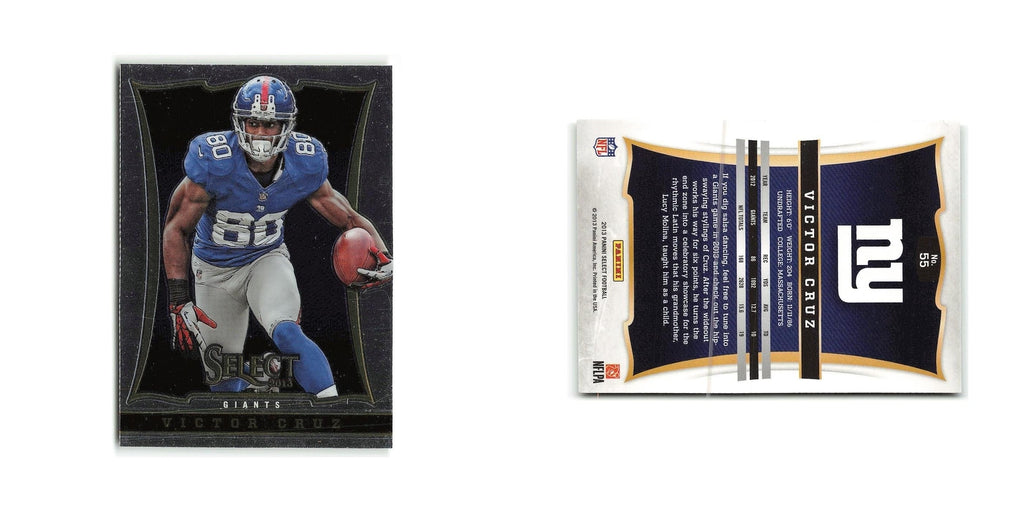 Victor Cruz 2013 Panini Select #55 New York Giants Football Card NM